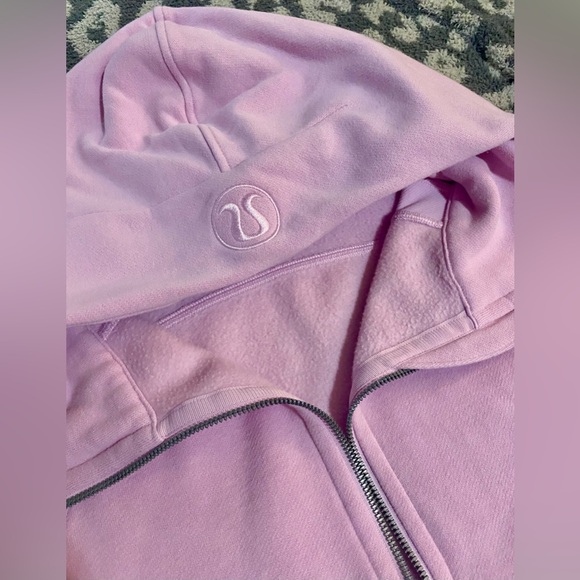 Lululemon Vitapink Scuba Oversized Full Zip Hoodie - Picture 3 of 7